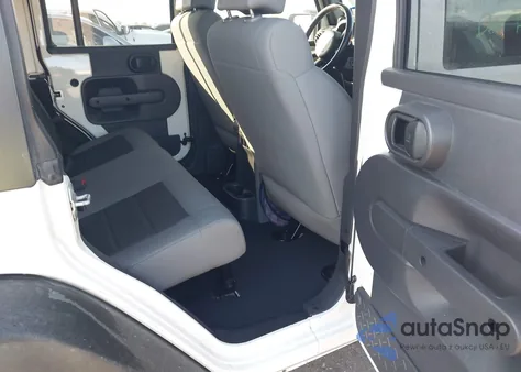 2008 Jeep Wrangler Unlimited X from USA, damaged, VIN 1J8GA39158L641317